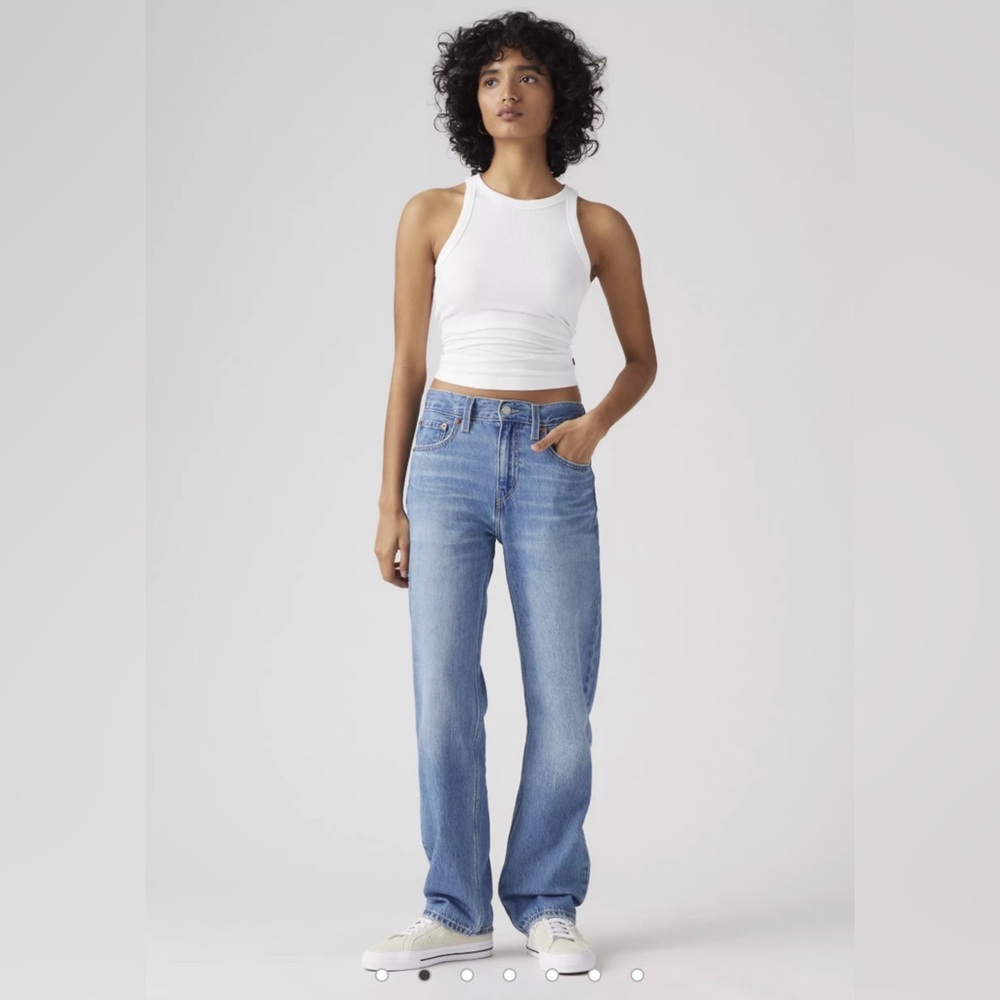 NWT Levi's Low Pro Lightweight Jeans in Rough Diamond - Size 29